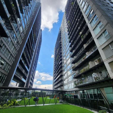 Departamento 2 recámaras City Towers Black - Col. Sta. Cruz Atoyac