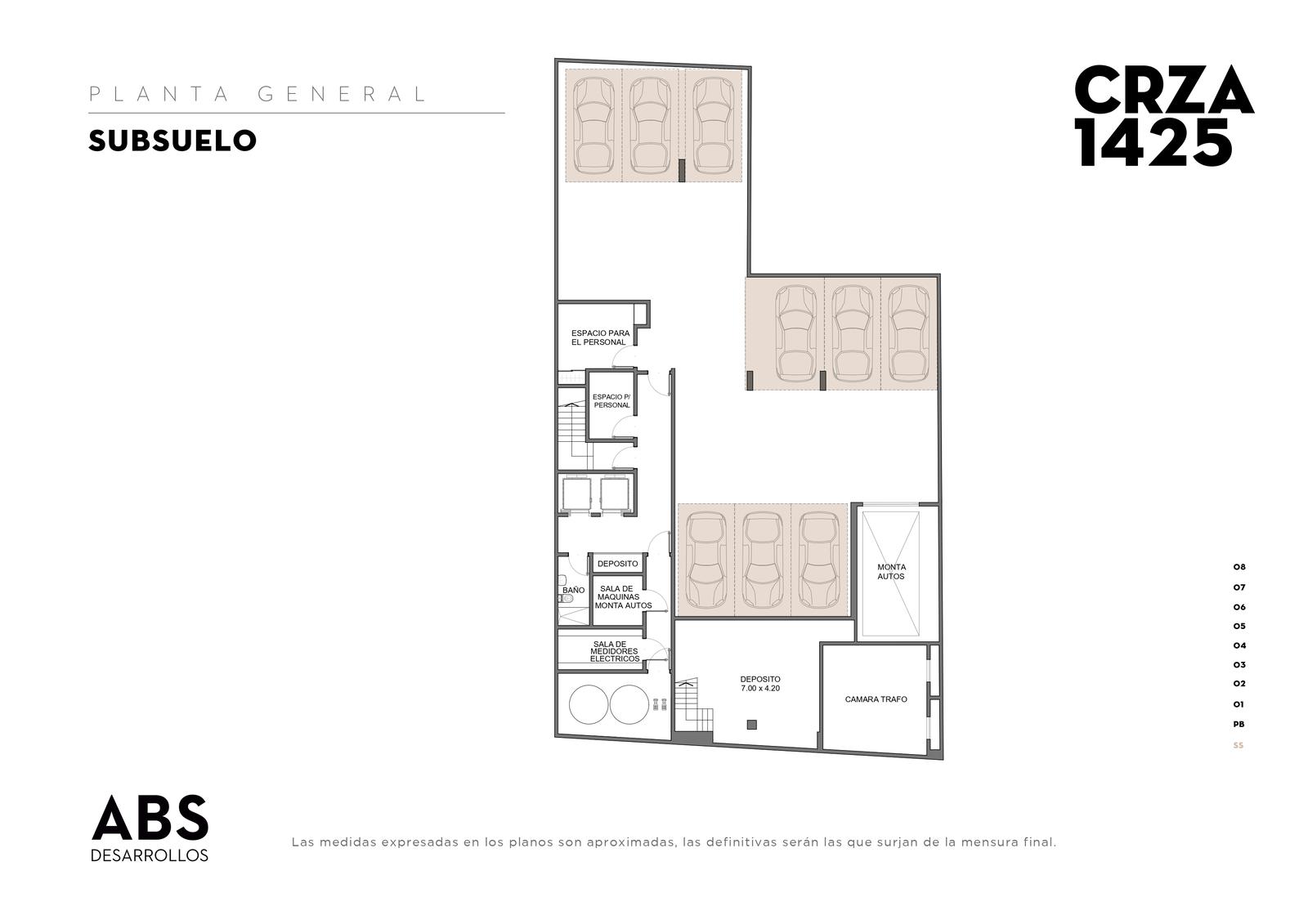 PLANTA SUBSUELO