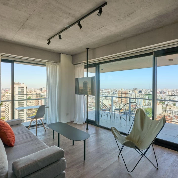 Departamento de 3 ambientes amoblado con cochera en Quartier del Bajo - Puerto Madero