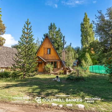VENTA OPORTUNIDAD- Casa   Cabaña ,Barrio 3 Lagos, sobre lote de 382m2 Bariloche