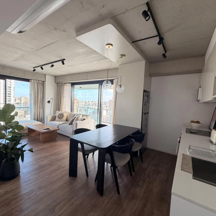 Departamento de 3 ambientes amoblado en alquiler en Quartier del Bajo