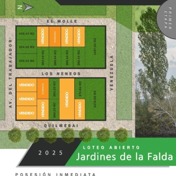 Terreno en venta en dvn 