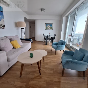 Alquiler Departamento  Vicente López de 3 ambientes con balcón corrido, cochera y amenities.