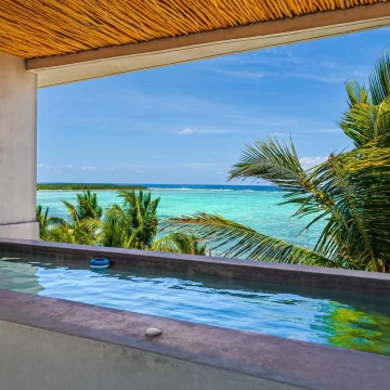 NEEA | 1-Bedroom Beachfront Penthouse in Soliman Bay