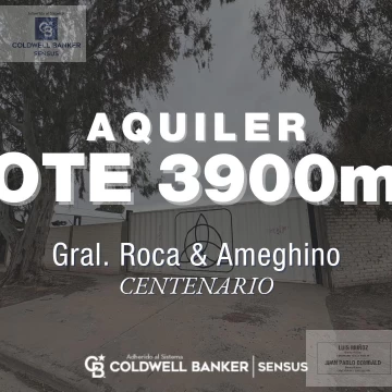 Terreno en Centenario