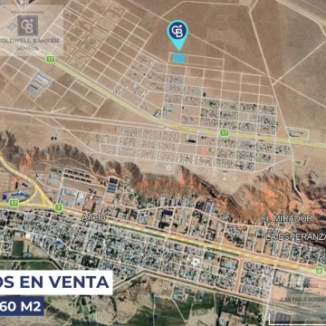 Terreno en Añelo a metros de Ruta 17
