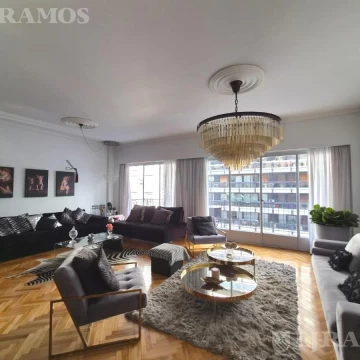 ALVEAR Y CALLAO ALQUILER SIN MUEBLES CON COCHERA 3 DORM