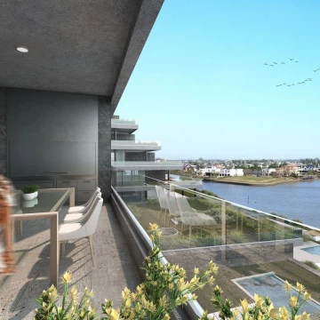 Venta, Departamento, 4 Ambientes, Cocheras, Balcon, Nordelta, En Construcción 