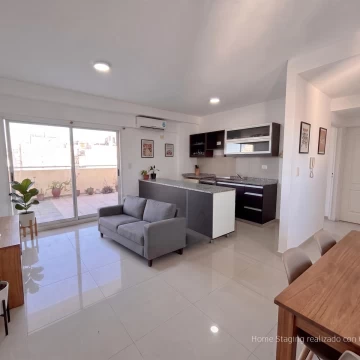 Dos ambientes luminoso balcón terraza apto profesional con baulera