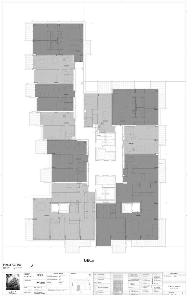 planta piso 5