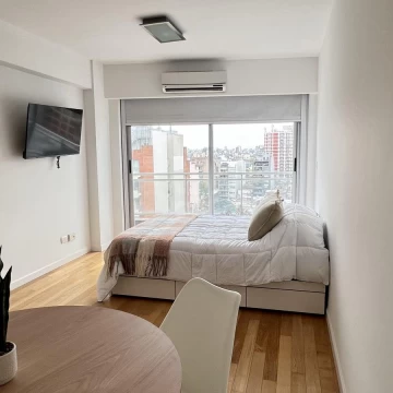 Departamento de un ambiente amoblado. Full amenities- Opcion de cochera