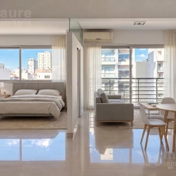 Venta departamento u oficina 2 ambientes sin división con cochera fija cubierta. Villa Crespo.
