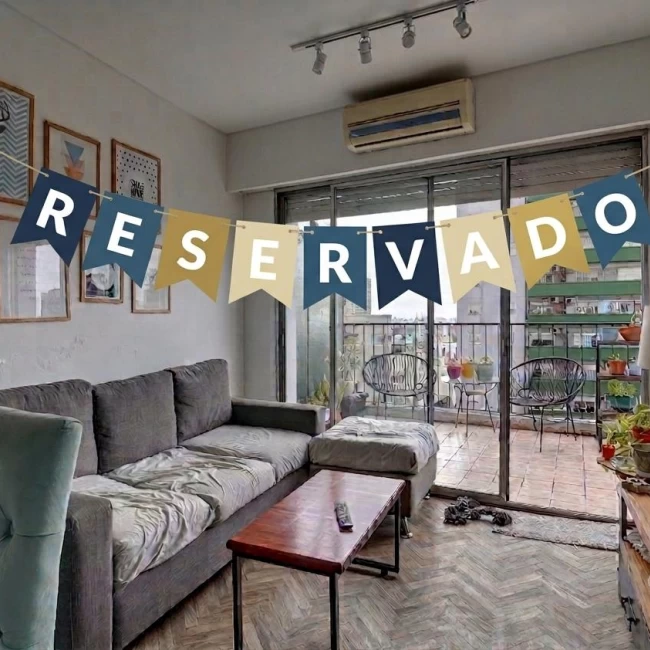 VENTA DE DEPARTAMENTO 3 AMBIENTES CON BALCON TERRAZA EN CABALLITO
