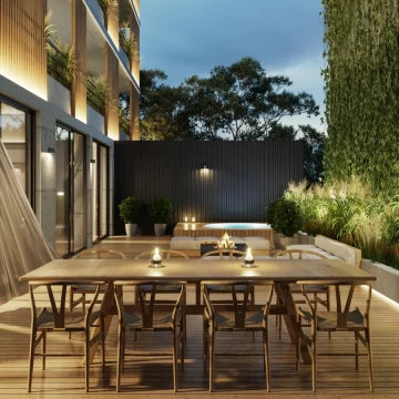 CINCO - Departamento 3 ambientes con terraza privada - Belgrano