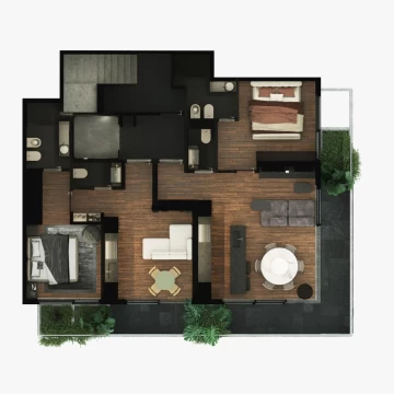 VENTA | FINANCIACIÓN - Departamento en pozo, semipiso 1 dormitorio con balcón - Zona Centro, Rosario.
