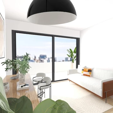 VENTA MONOAMBIENTE CON PATIO - APTO PROFESIONAL - ALMAGRO - ENTREGA AGOSTO 2026