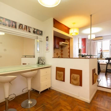 Monoambiente en Venta con Balcón al Frente en Las Cañitas