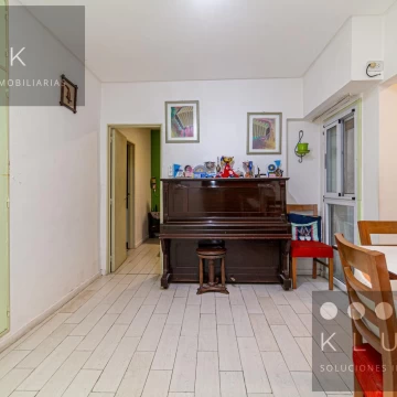 Departamento dos ambientes en Recoleta