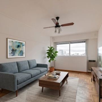 EN VENTA. COLEGIALES/BELGRANO. DEPTO. 3 AMB. BAULERA.