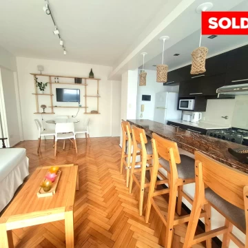 Departamento en alquiler amueblado 2 amb Impecable