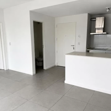 Departamento 2 ambientes  con balcon corrido