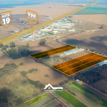 Gran terreno en zona industrial. Altura YPF Mi Granja. 8.800 metros cuadrados