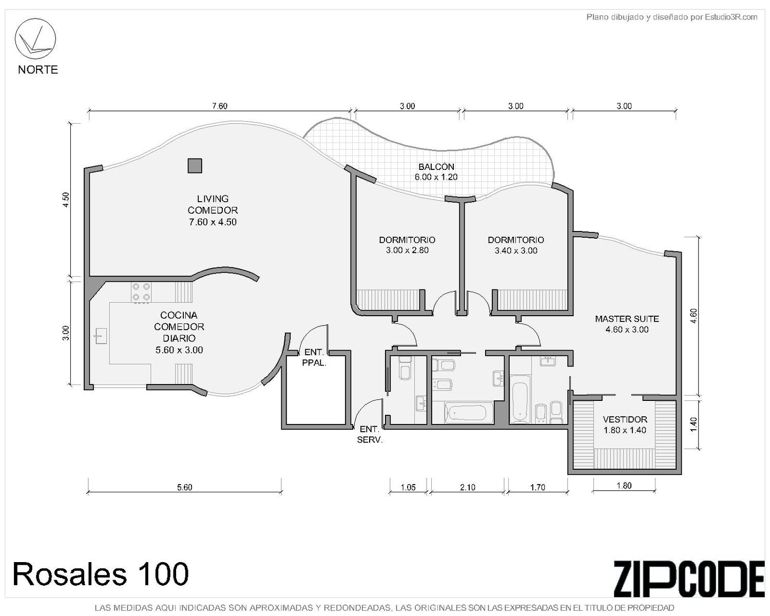 Departamento de 3 dormitorios en Ramos Mejía, foto 3
