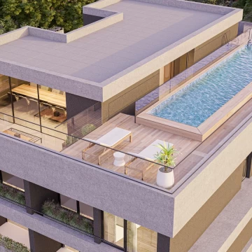 Departamento en Venta en Caseros. 2 Amb. 9° piso Frente. En Construcción. Entrega: 08-2027