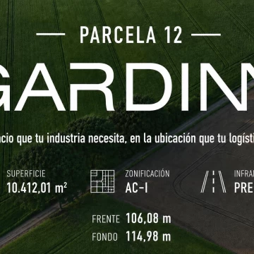 Terreno de 10.412,01 m² en venta - Complejo Industrial Ruta 6 - Lujan