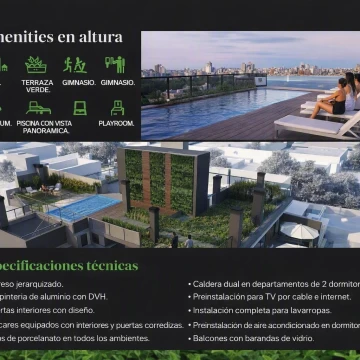 Venta departamento General Paz 2 dormitorios