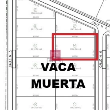VACA MUERTA - Venta Lote 2.112m2, (en POZO) Parque Empresarial UNICO. Añelo, San Patricio del Chañar sobre ruta nro.7