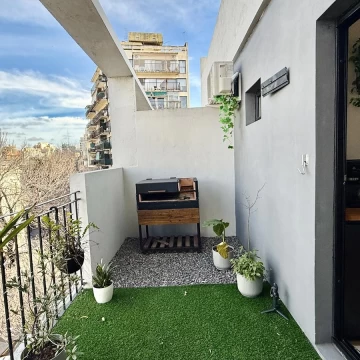Departamento con terraza exclusiva
