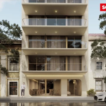 Unidad de dos ambientes con balcón en Palermo Hollywood
