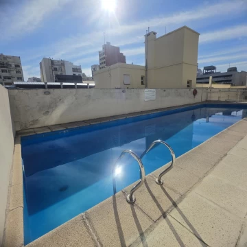 Alquiler departamento 2 ambientes apto profesional balcón cochera cubierta fija amenities Caballito