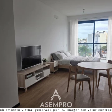Alquiler monoambiente a estrenar - Villa Urquiza | Vista abierta