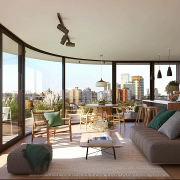 Venta Apartamento 1 Dormitorio en Pocitos Nuevo