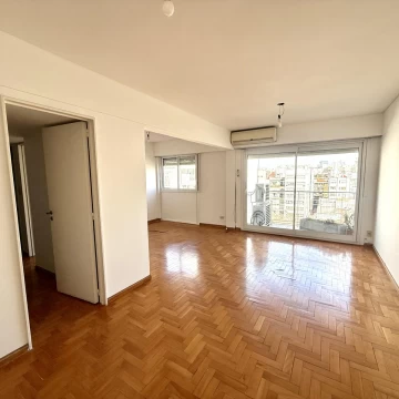 alquiler Departamento de 3 amb en Recoleta balcon luminoso