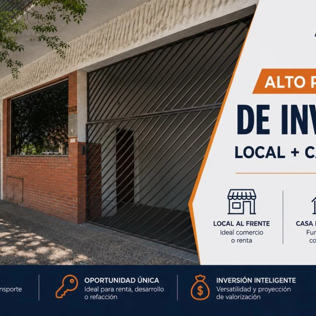 CASA ESCOBAR - POTENCIAL DE INVERSIÓN