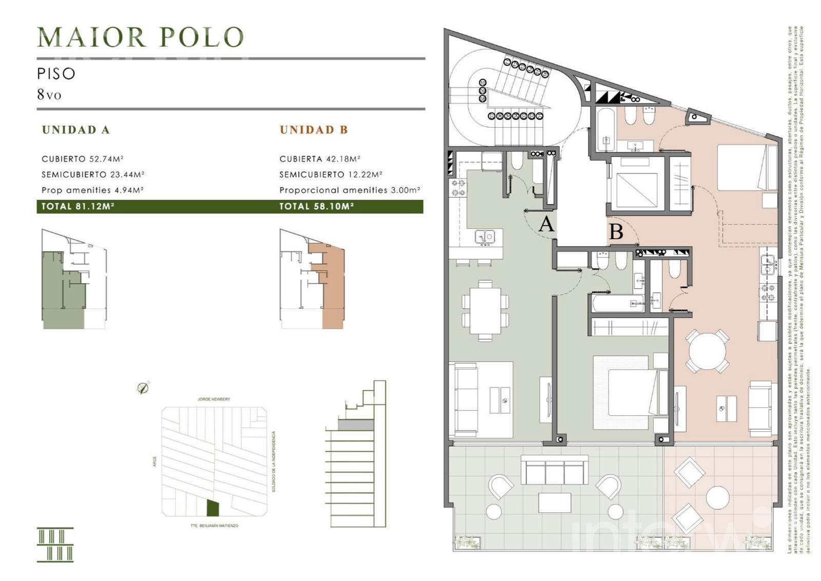 plano planta piso 8