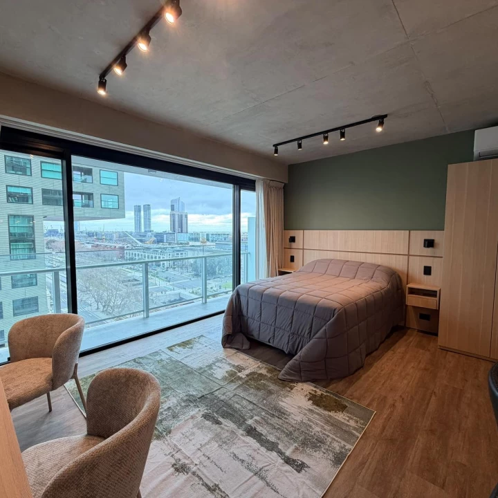 Monoambiente Amoblado con Vista al Río | Torre 2 – Quartier del Bajo - Puerto Madero