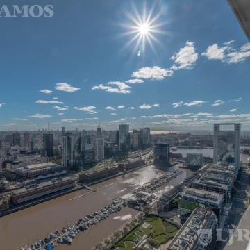 3 AMB-TORRE YACHT-2 COCHERAS-P. 42°-VISTA PANORÁMICA RIO Y CIUDAD!