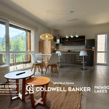 VENTA Departamento 59m2 - 2 ambientes listo para renta Villa La Angostura