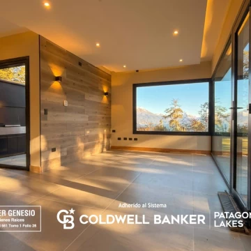 VENTA Departamento a estrenar 3 amb de 150,76m2 con Costa de Lago Nahuel Huapi y muelle privado