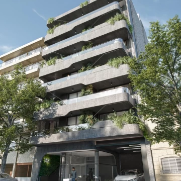 Departamento en venta de 2 dormitorios con patio 01-02, en Ituzaingo 1800, abasto, Rosario.