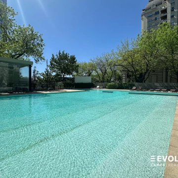 Venta  departamento 2 ambientes cochera y amenities en Torre Montañeses Núñez