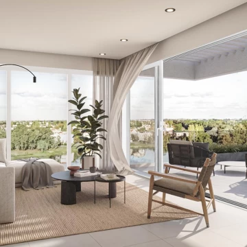 4 ambientes con terraza Lagunita Nordelta
