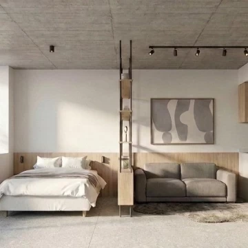 Monoambiente con Balcon en 5to piso - En Venta - Acros Juramento