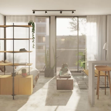 Venta Departamento 1 ambiente Villa Urquiza - piso bajo - DESDE POZO