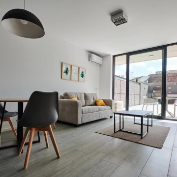 VENTA MONOAMBIENTE A ESTRENAR CON TERRAZA Y COCHERA PALERMO HOLLYWOOD