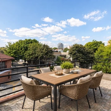 Venta PH 3 dormitorios con terraza. Sin expensas - Muy  luminoso - V Pueyrredon